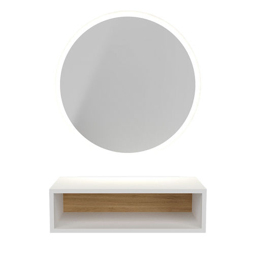 Miroir mural - Nask - WEELKO BARCELONA - pour salon de coiffure / de barbier / contemporain