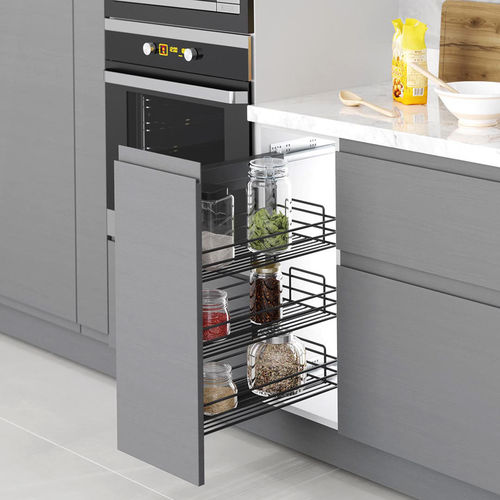 Tiroir pour cuisine - 8977835 - Emuca SA - en acier / extractible