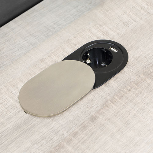 Prise de courant - 5048065 - Emuca SA - de courant / USB / pour meuble