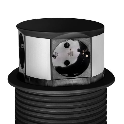 Prise de courant - 5221214 - Emuca SA - USB / multiple / pour meuble