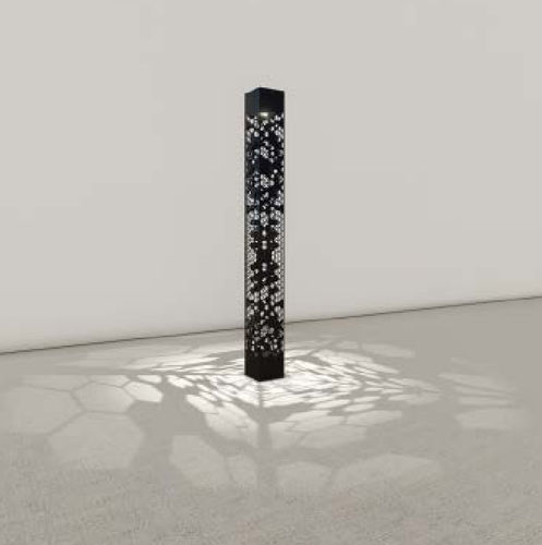 Borne d'éclairage de jardin - PATTERN - Beyond Lighting - urbaine / contemporaine / en aluminium