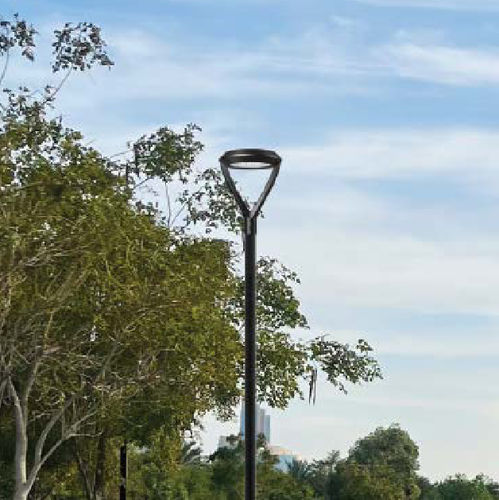 Lampadaire urbain - LUNA RING  - Beyond Lighting - contemporain / en aluminium / à LED