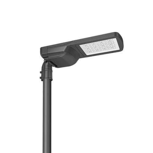 Lampadaire urbain - SAQR  - Beyond Lighting - contemporain / en fonte d'aluminium / avec diffuseur en verre trempé