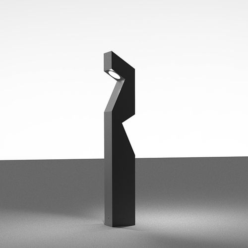 Borne d'éclairage de jardin - EDGE OPEN - Beyond Lighting - urbaine / contemporaine / en aluminium