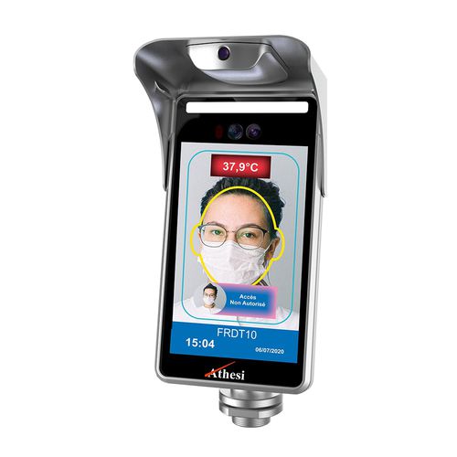 Lecteur biométrique à reconnaissance faciale pour contrôle d'accès automatique - FRDT10 - ATHESI - suspendu / autonome / avec gestion à distance
