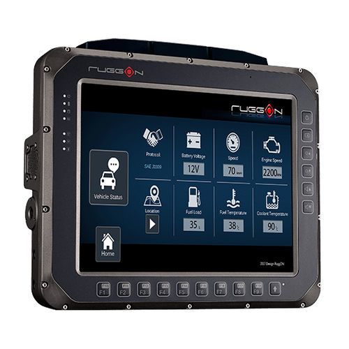 Panneau de contrôle pour surveillance continue - Ruggon VX601 - ATHESI - à écran tactile / sans fil / professionnel