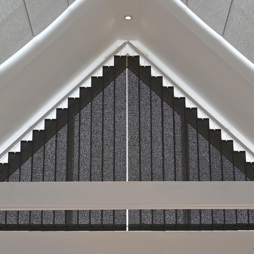 Store antichaleur - CALIFORNIEN - REFLEX'SOL - à bandes verticales / pour véranda / pour fenêtre