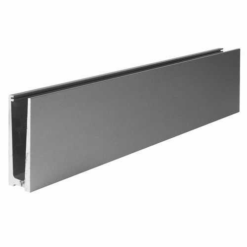 Profilé en aluminium - ETP.001.01.AL.A/1m - RX Inox France - en U / pour garde-corps / sur mesure