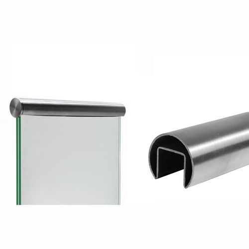 Main courante en acier inoxydable - UT.042.01.04.S/1m - RX Inox France - pour garde-corps
