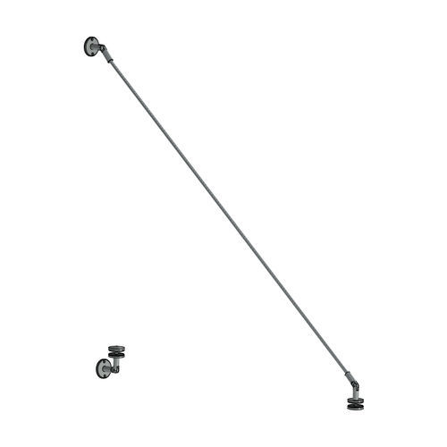 Système de fixation pour marquise - CN.000.02.04.S - RX Inox France - en acier inoxydable / pour verre