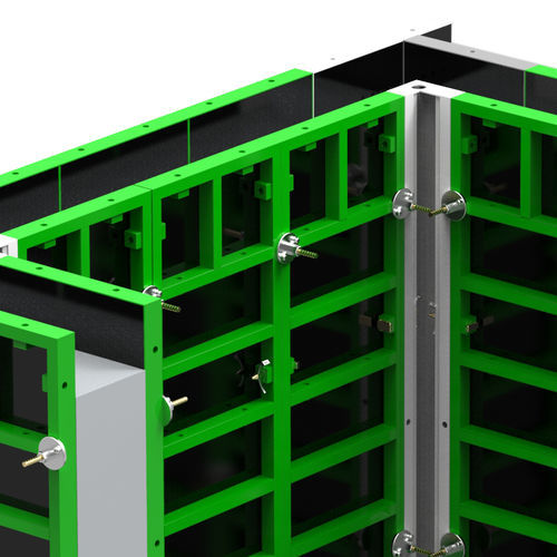 Système de coffrage modulaire - FIGURA - Figura formwork srl - en métal / pour mur