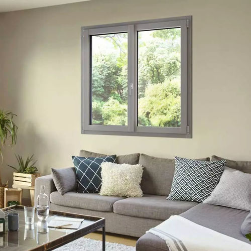 Fenêtre en bois - MEO - en aluminium / battante / oscillo-battante