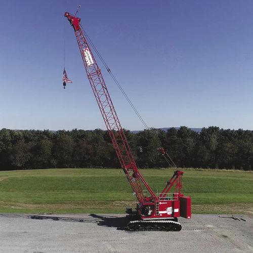 Grue à flèche - MLC80A-1 - Potain - MANITOWOC CRANE GROUP FRANCE - sur chenilles / à montage automatisé / de levage