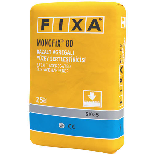 Adjuvant durcisseur - MONOFIX 80 - FİXA YAPI KİMYASALLARI SAN VE TİC LTD.ŞTİ - pour sol / pour béton / d'intérieur