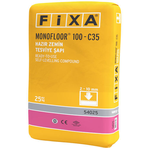 Chape autonivelante - MONOFLOOR 100 C35 - FİXA YAPI KİMYASALLARI SAN VE TİC LTD.ŞTİ - en ciment