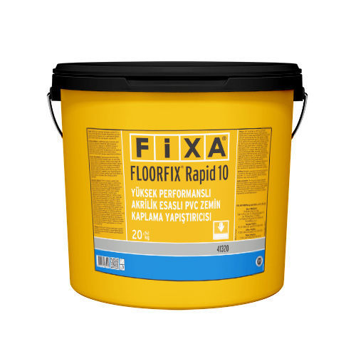 Colle en acrylique - FLOORFIX Rapid 10 - FİXA YAPI KİMYASALLARI SAN VE TİC LTD.ŞTİ - pour PVC / pour linoléum / pour intérieur