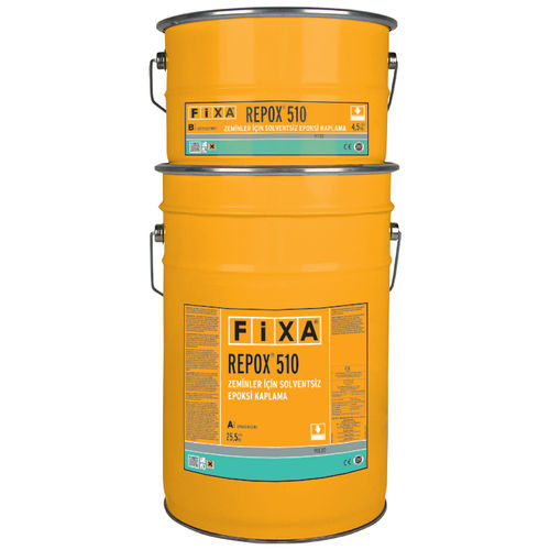 Revêtement de sol en résine époxy - REPOX 510 - FİXA YAPI KİMYASALLARI SAN VE TİC LTD.ŞTİ - d'intérieur / industriel / pour hôpital