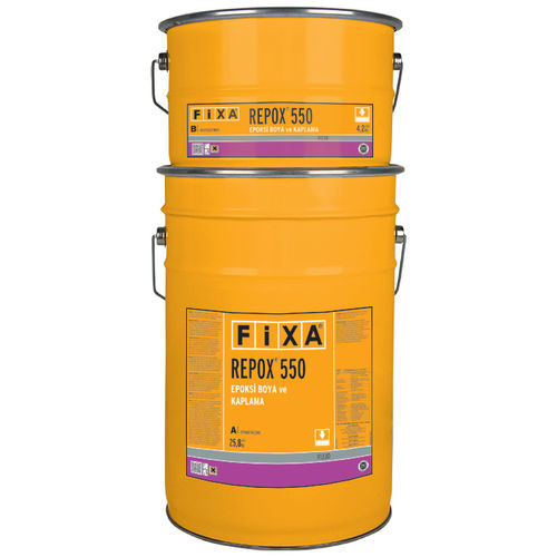 Peinture à base de résine époxy - REPOX 550 - FİXA YAPI KİMYASALLARI SAN VE TİC LTD.ŞTİ - de finition / intérieure / pour cuisine