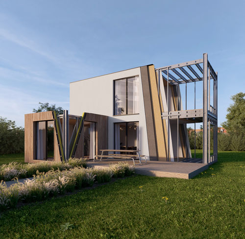 Bâtiment préfabriqué - FlexBuild - voestalpine Sadef nv - modulaire / en acier / ossature métallique