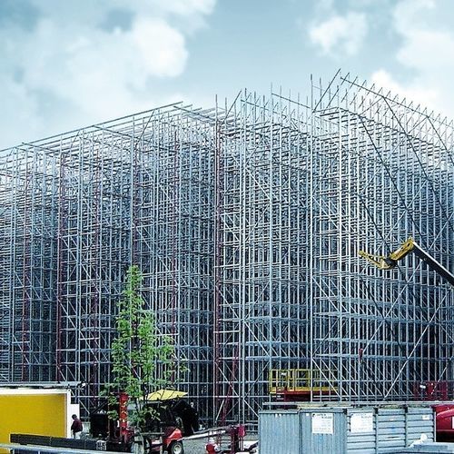 Hangar préfabriqué - voestalpine Sadef nv - industriel / en acier galvanisé / en acier
