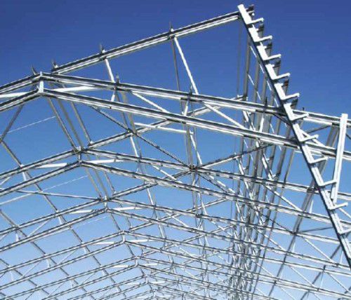 Charpente métallique pour bâtiments - voestalpine Sadef nv - pour hangar / pour couverture / pour toiture à double pente