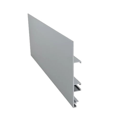 Plinthe argentée - 64-0102-1100 - Bilcocq-Duval - en aluminium anodisé / décorative