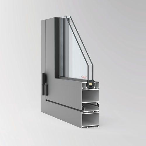 Profilé pour porte en aluminium - C 60 - SARAY ALUMINYUM - à isolation thermique