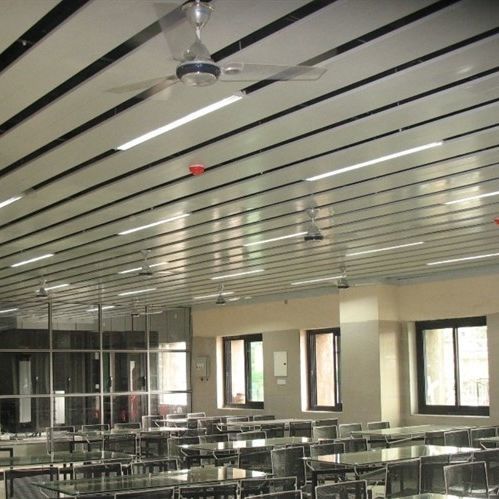 Faux-plafond en aluminium - LO - METALSCREEN GEEE SRL - en acier / en lames / d'intérieur
