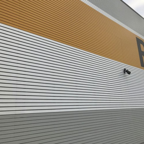 Bardage en panneaux - METALSCREEN GEEE SRL - en acier / en aluminium / horizontal