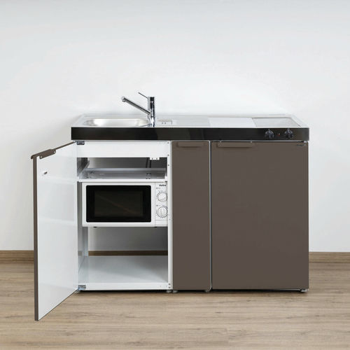 Kitchenette petite - MKM 120 A - Stengel Steel Concept GmbH - en métal / avec plaque de cuisson / avec poignée