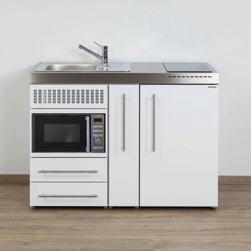 Kitchenette petite - MPM 120 A - Stengel Steel Concept GmbH - en métal peint / avec poignée / à induction
