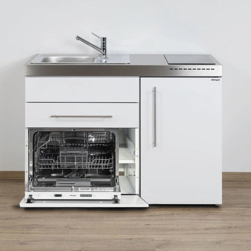 Kitchenette petite - MPGS 120 - Stengel Steel Concept GmbH - en métal peint / avec poignée / à induction
