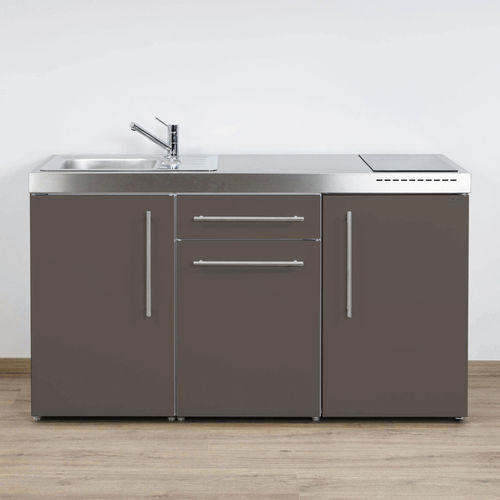 Kitchenette petite - MP 150 - Stengel Steel Concept GmbH - en métal peint / avec poignée / à induction