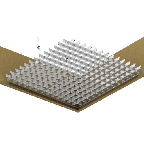 Faux plafond en aluminium - Open Cell T10 - SEPA ALUMINYUM A.S. - en acier galvanisé / en panneaux / pour bureau