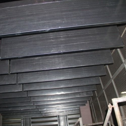 Baffle acoustique en métal - SEPA ALUMINYUM A.S. - suspendu / rectangulaire / durable