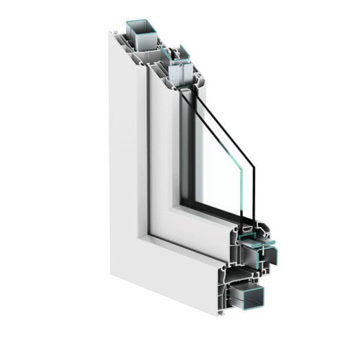Profilé pour fenêtre en acier - Gebhardt-Stahl GmbH - en PVC