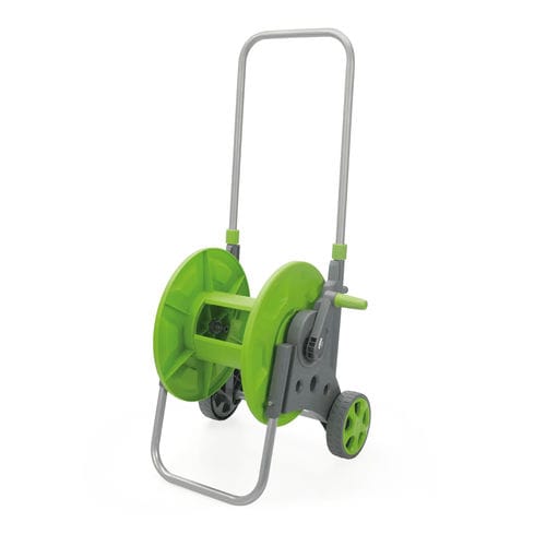 Dérouleur pour tuyau d'arrosage en plastique - VIEM6006 - CENTRAL LOBAO S.A - en aluminium