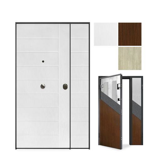 Porte d'entrée - THERMOENERGY Ischia Island  - GRUPPO PRIMAVERA SRL - en acier galvanisé / en PVC / en mélaminé