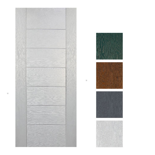 Panneau pour porte - HELIOS - GRUPPO PRIMAVERA SRL - en fibre de verre / lisse / uni