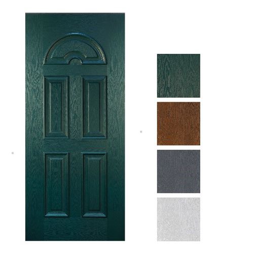 Panneau pour porte - ZEUS - GRUPPO PRIMAVERA SRL - en fibre de verre / lisse / aspect bois