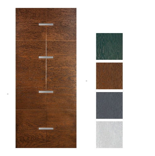 Panneau pour porte - POSEIDON - GRUPPO PRIMAVERA SRL - en fibre de verre / lisse / aspect bois