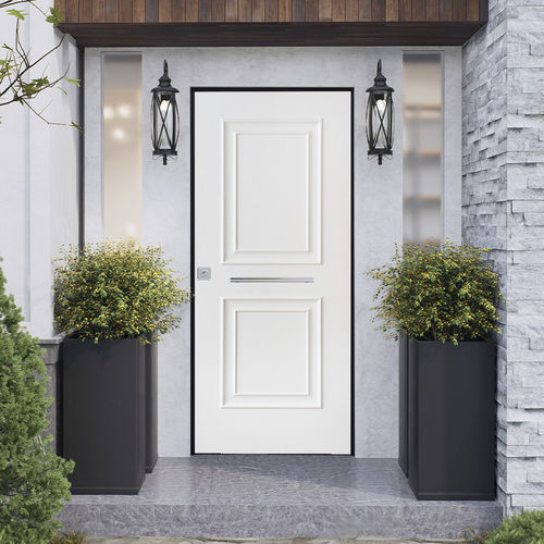 Porte d'entrée - THERMOENERGY Ares - GRUPPO PRIMAVERA SRL - en acier galvanisé / en fibre de verre / en mélaminé