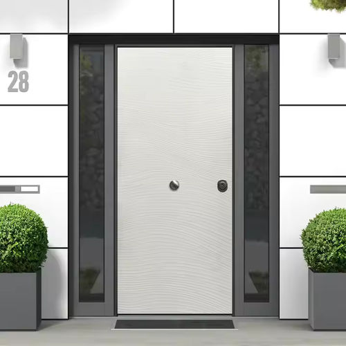 Porte d'entrée - E-lite Dune - GRUPPO PRIMAVERA SRL - en aluminium / en acier galvanisé / en mélaminé