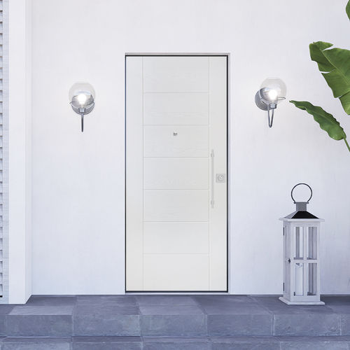 Porte d'entrée - THERMOENERGY CL4 Helios - GRUPPO PRIMAVERA SRL - en acier galvanisé / en fibre de verre / en mélaminé