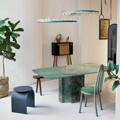 Plateau de table en porcelaine - Foshan Sunvin Ceramics CO., Ltd - professionnel / marron / gris