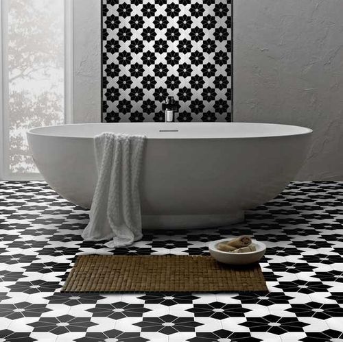 Mosaïque en porcelaine - WATER JET - Foshan Sunvin Ceramics CO., Ltd - brillante / d'intérieur / de salle de bain