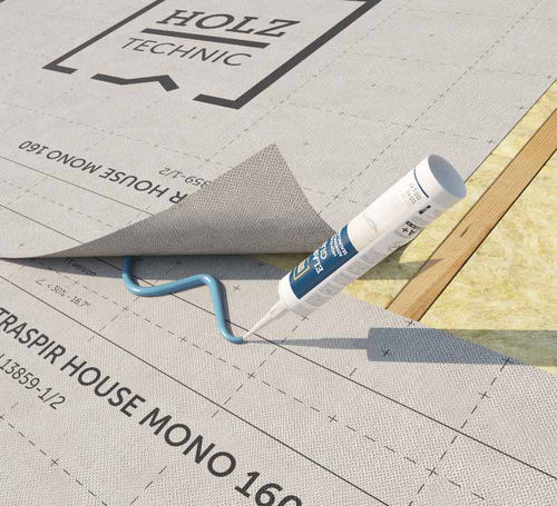 Colle en pâte de fixation - ELASTIC - HOLZ TECHNIC - d'étanchéité / à base de bitume / pour béton