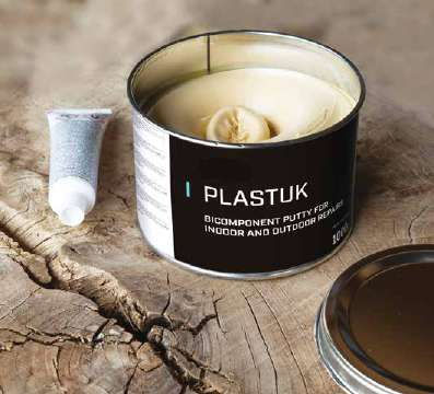 Mastic de réparation - PLASTUK - HOLZ TECHNIC - pour plastique / pour bois / pour métal