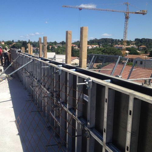 Coffrage modulaire - PMATP - COFRECO - en aluminium / pour travaux publics / pour génie civil