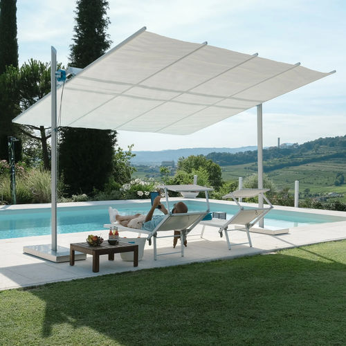 Structure d'ombrage en toile - Maistra - Maanta - résidentielle / pour restaurant / pour bar
